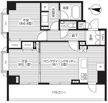 ランドステージ白金高輪[605]