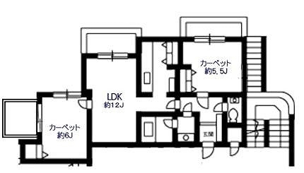 カルムアパルトマン110代沢[206]